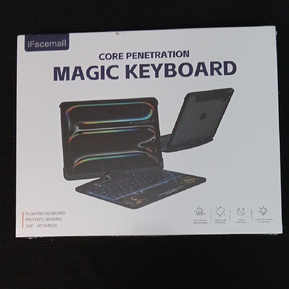 iFacemall Magic Keyboard For Apple iPad 10th 10.9-inch